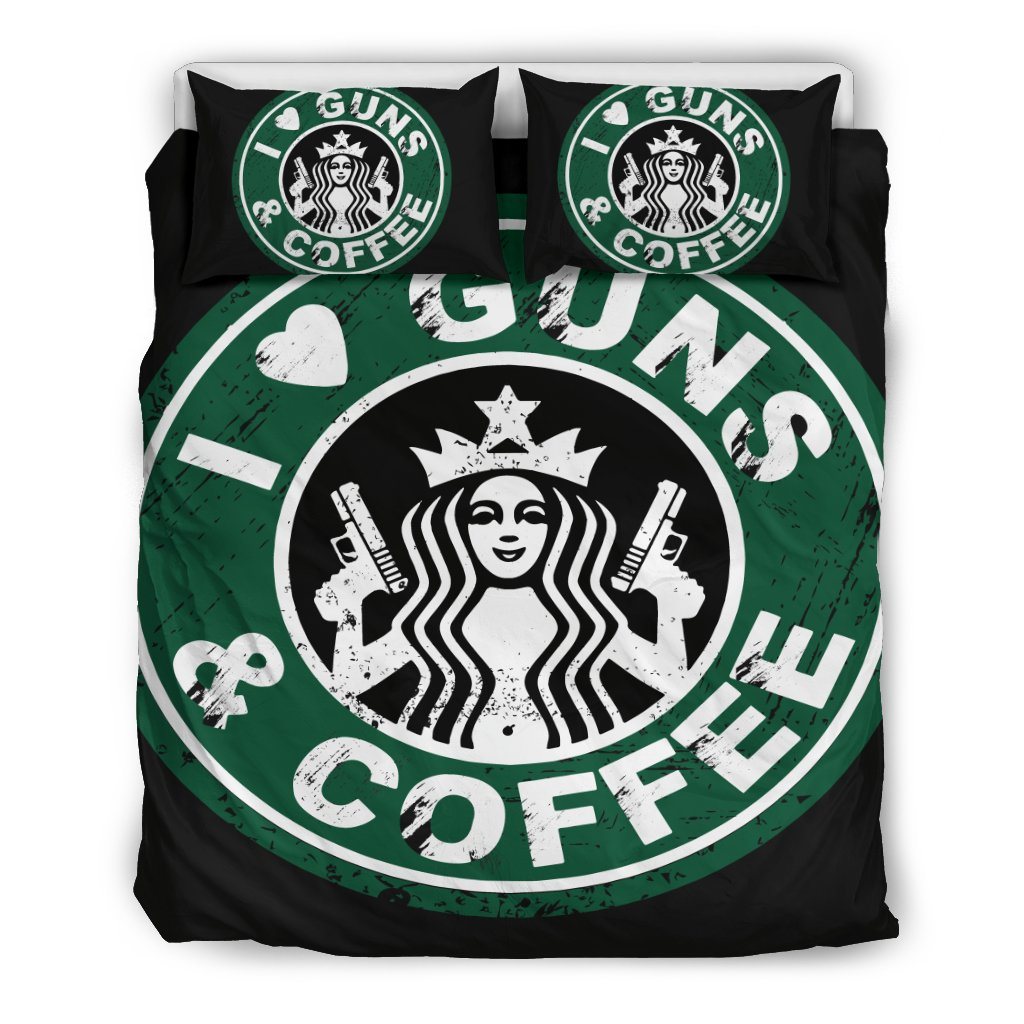 I Love Gun And Coffee
