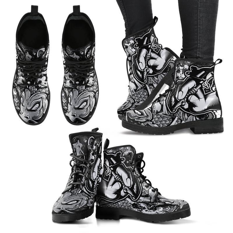 Leather Boots - Art Tattoos