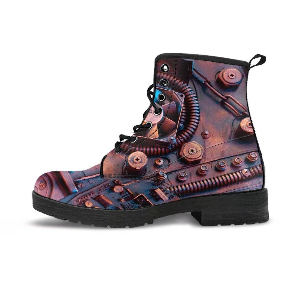 Leather Boots - Copper Circuit