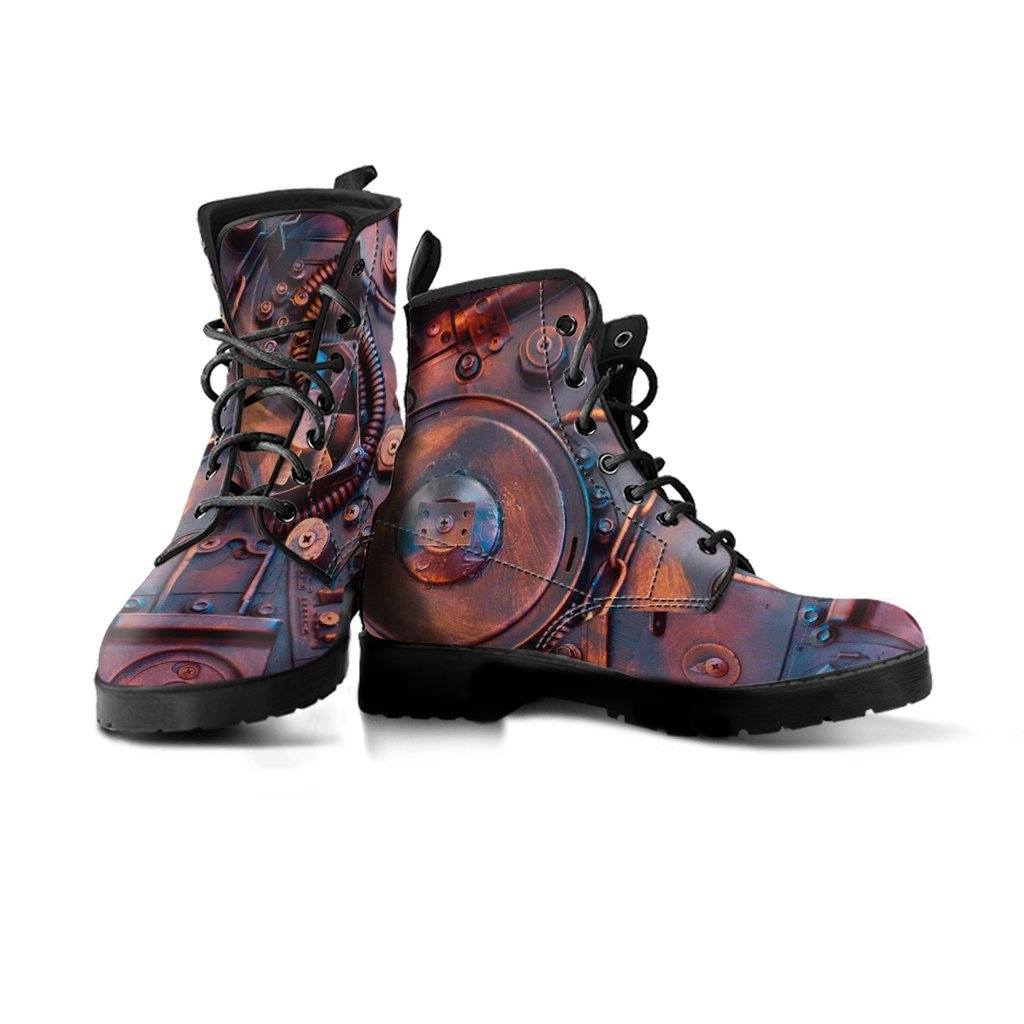 Leather Boots - Copper Circuit