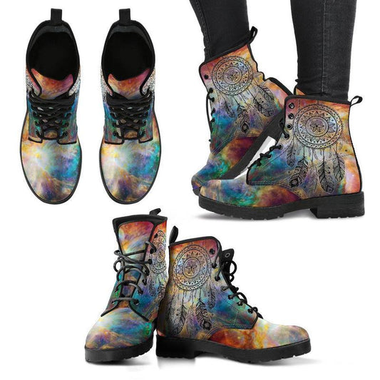 Leather Boots - Dream Catcher