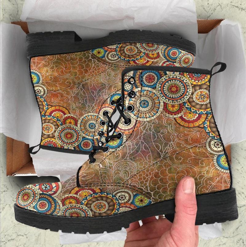 Leather Boots - Henna Brown