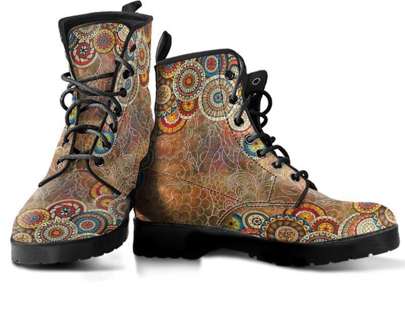 Leather Boots - Henna Brown