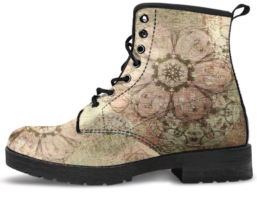 Leather Boots - Old Flower