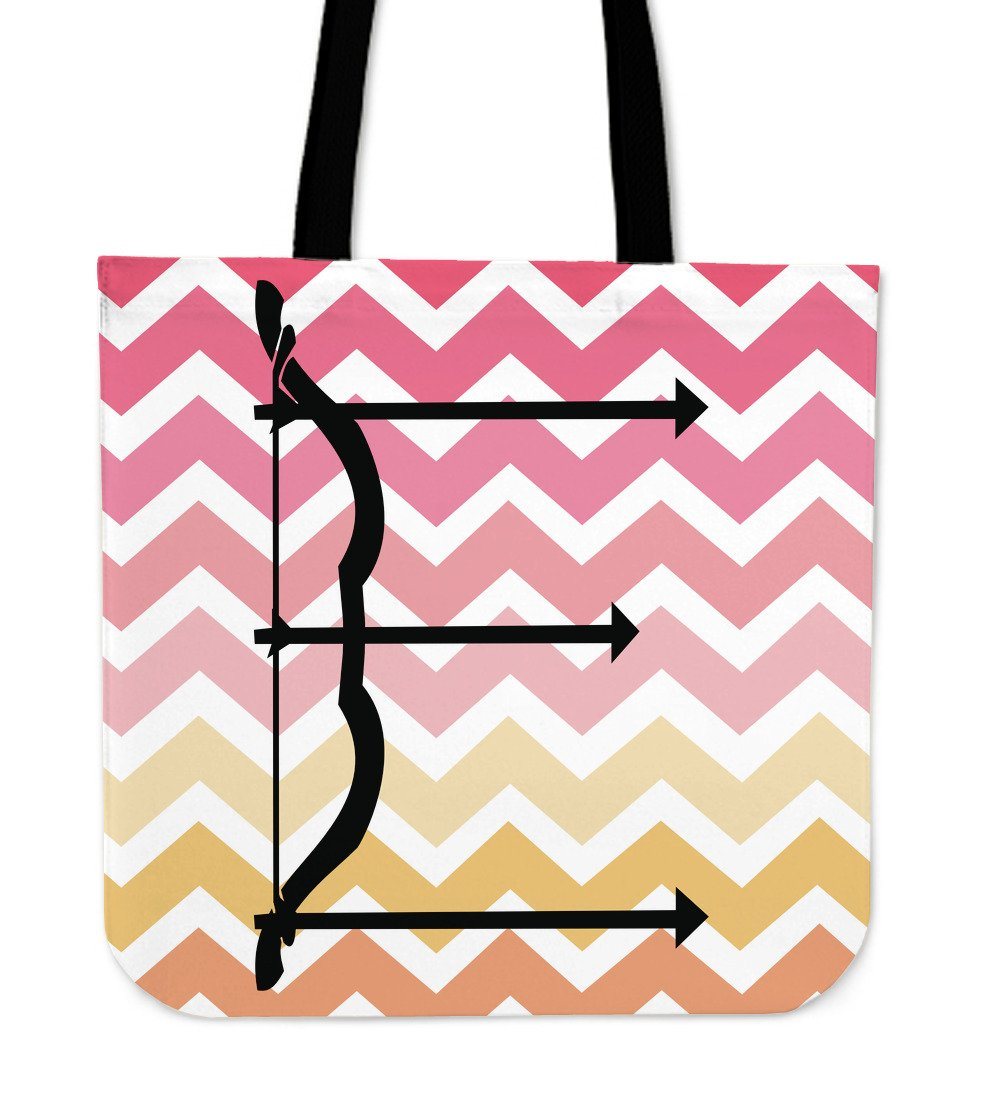 LOVE Arrow Cloth Tote Bag