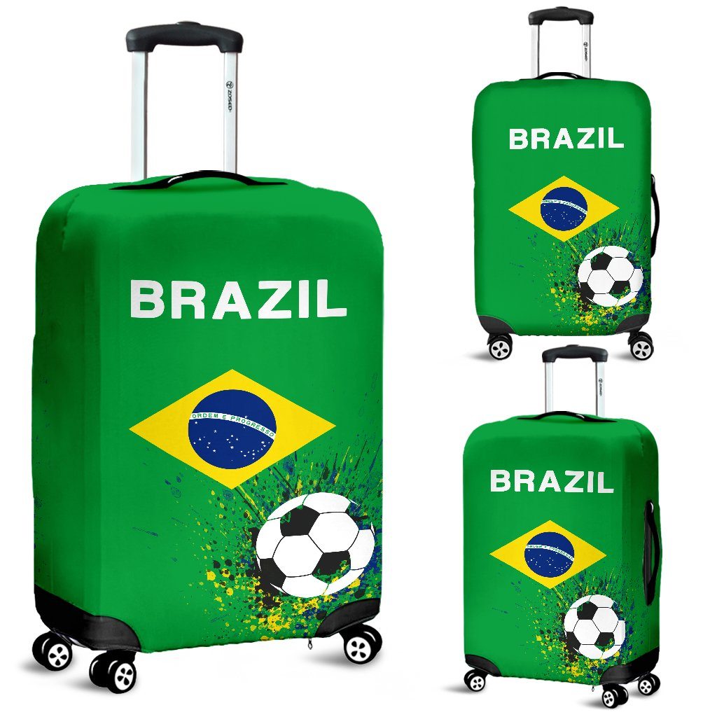 Luggage Covers - Brazil Soccer