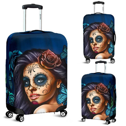 Calavera Girl Blue
