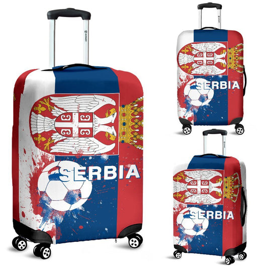 Luggage Covers Serbia Soccer