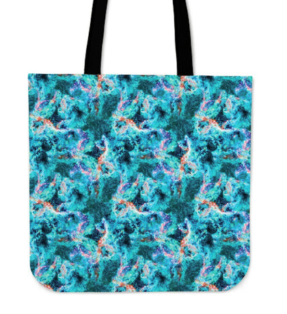 Nebula Saphire Cloth Tote Bag