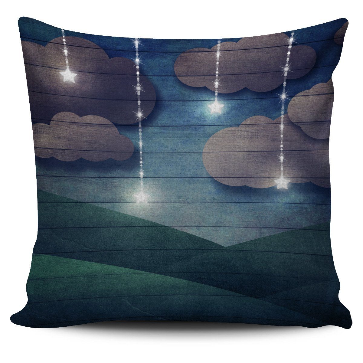 Pillow Cover - Fantasy Night Sky