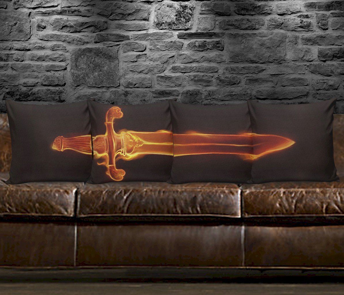 Pillow Cover - The Fire Sword AC Origins