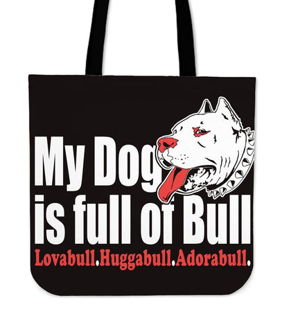 Pit-bull Cloth Tote Bag