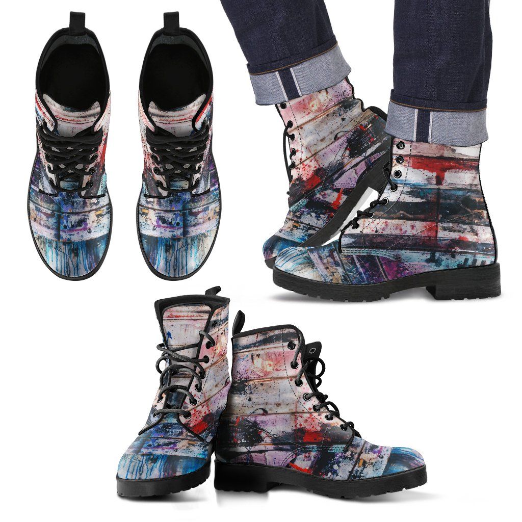 Street Art PT216284 - Leather Boots For Men