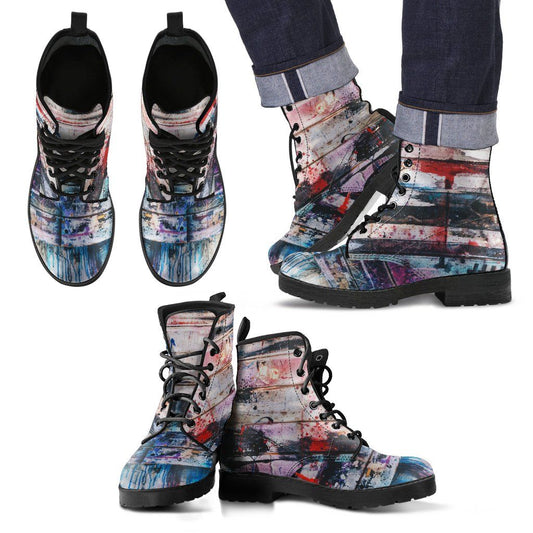 Street Art PT216284 - Leather Boots For Men