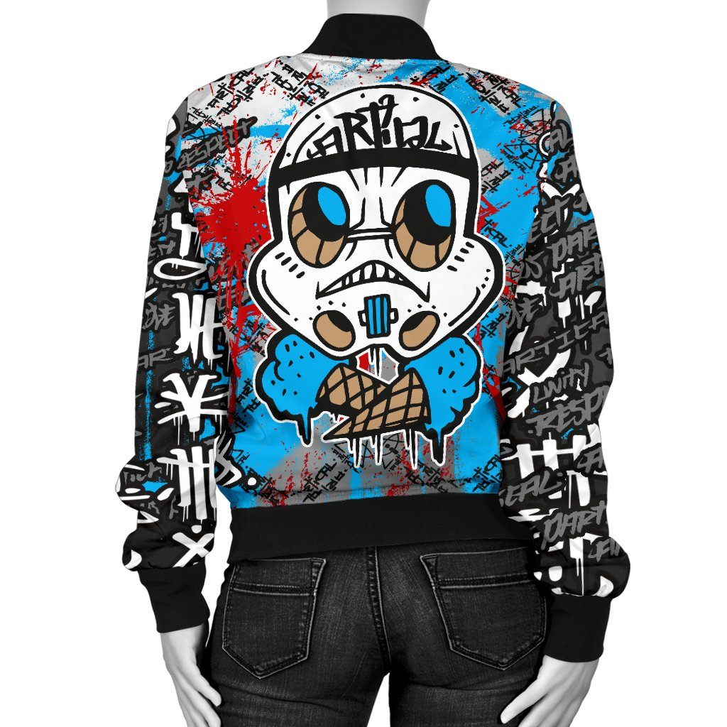 Woman's Bomber Ice-Cream
